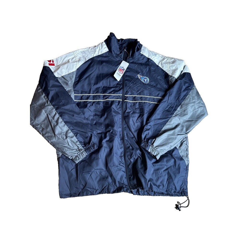 Dunbrooke Sports Illustrated Tennessee Titans Mens Full Zip Windbreaker XL NEW